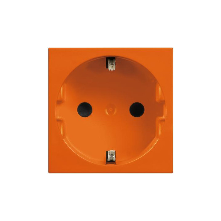 Bticino R4141A розетка 2P+E 16A оранжевая