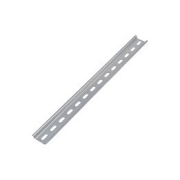 DIN mounting rail/perforated TH35X7.5 - 35cm