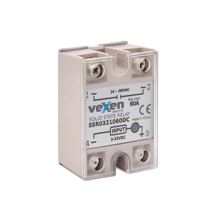 VEXEN SSR relejs 1NO 60A 3-32VDC