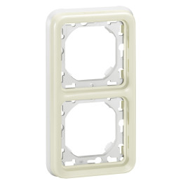 Legrand PLEXO суппорт встроенный 2-местный белый
