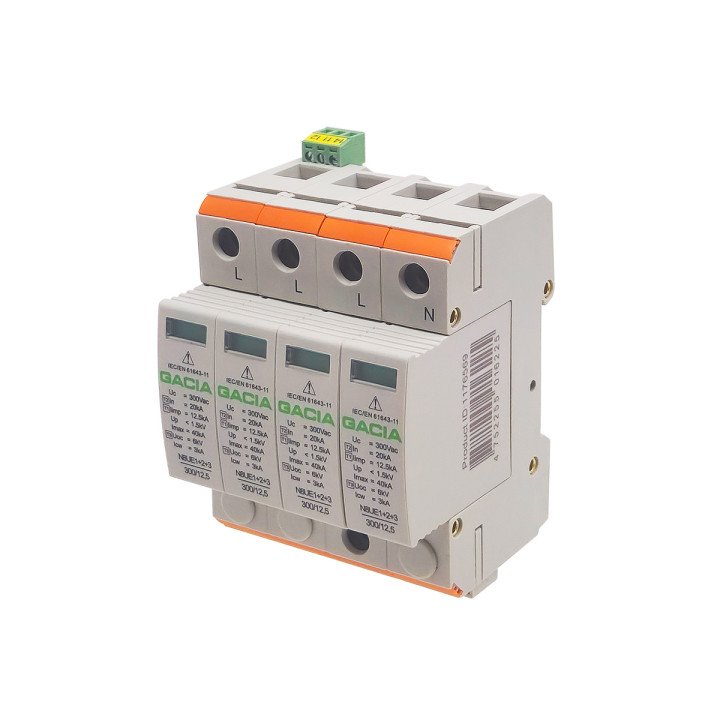 N8UE 1+2+3 300V ограничитель перенапряжения