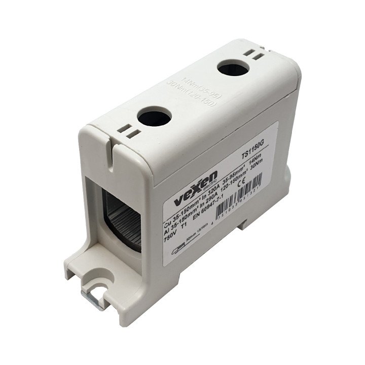 TS1150G L universal terminal block Al/Cu 35-150mm2