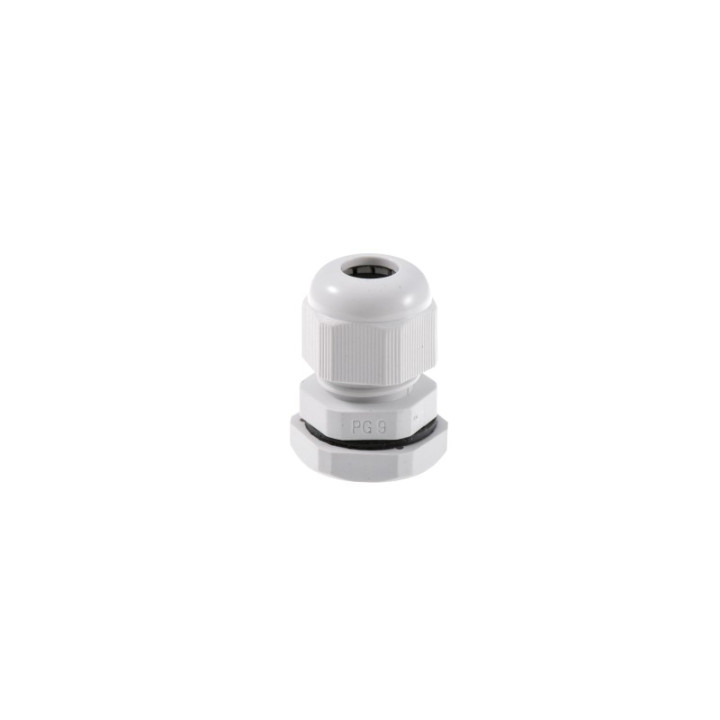 Kabeļu ievads pelēks PG9 PVC IP67
