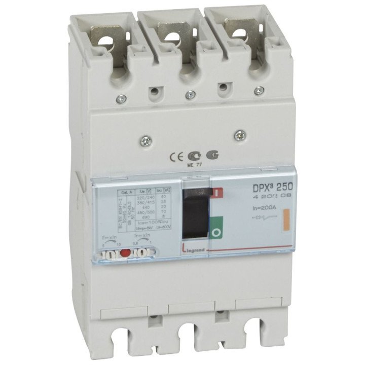 Автоматический выключатель Legrand DPX3 250 3P 200A
