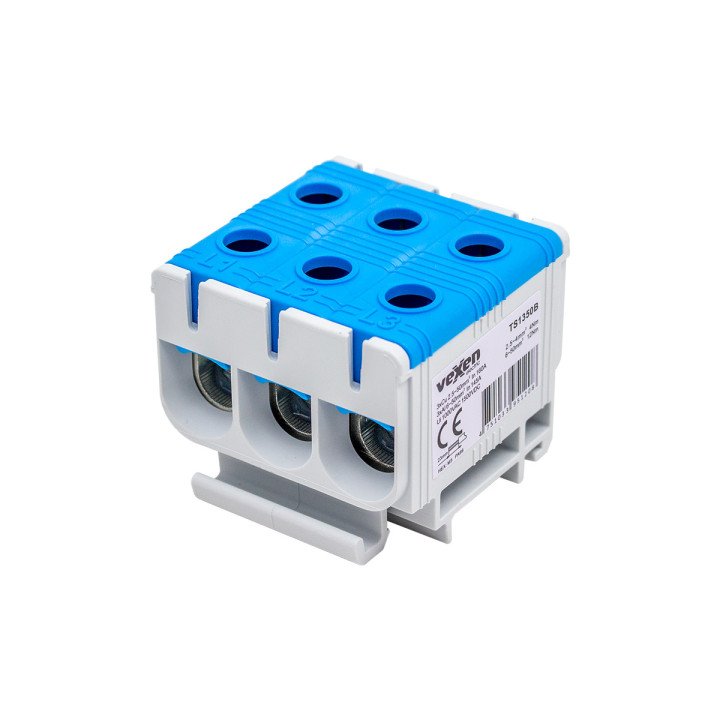 TS1350B 3N universal terminal block Al/Cu 3x1x2,5-50mm2