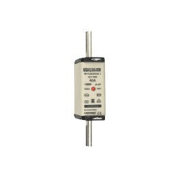 NH fuse-link gG, 500VAC, size 1, 40A double indicator/live tags