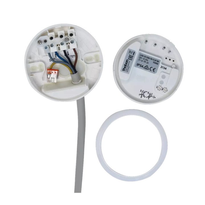 LUXA 103 S360-100-12 AP WH Passive infrared presence detector, surface-mounting