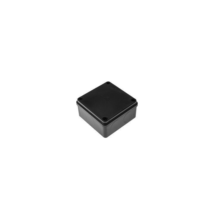 S-BOX box surface mounting IP65 100x100x50mm black UV
