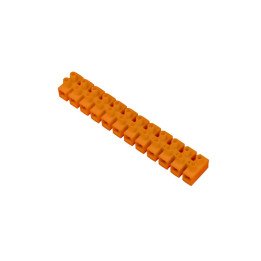 Terminal strip orange 12x10.0mm2