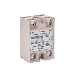 VEXEN cietvielu relejs 1NO, 15A, 80-250VAC