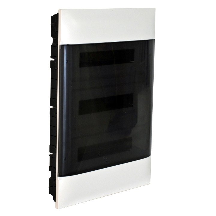 Legrand Practibox S 3x18 zemapmetuma caurspīdīga PE+N IP40