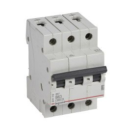 Legrand RX3 автоматический выключатель 3P B 63A