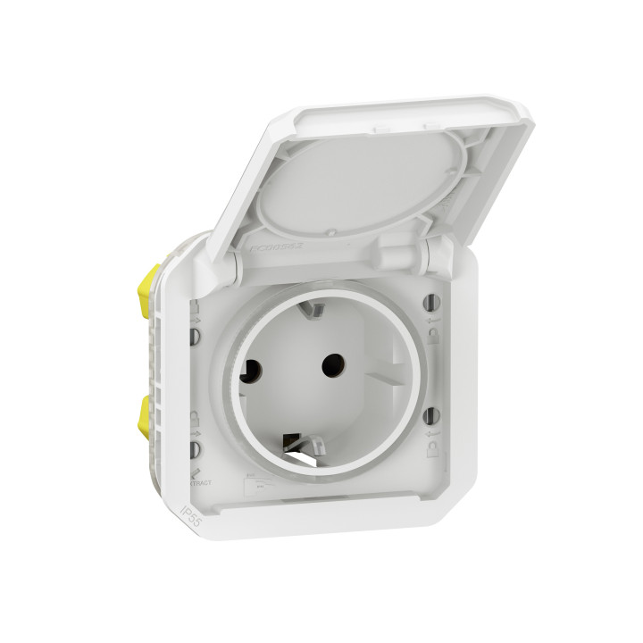 Legrand Plexo IP55 balta 2P+E rozete