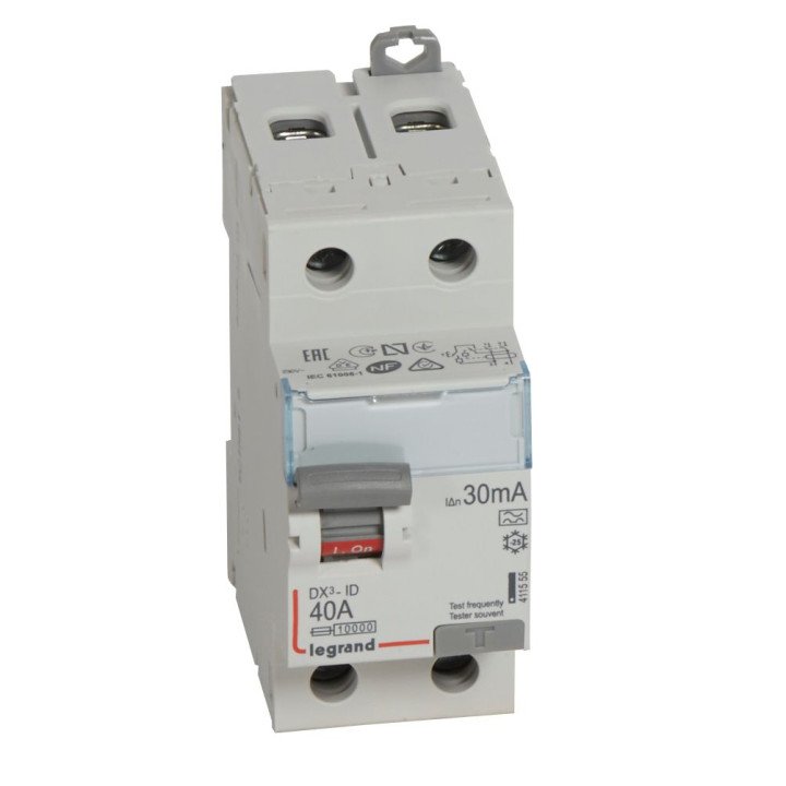 Legrand DX-ID RCCB 2P 40A 30mA