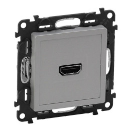 Sraigtinis lizdas HDMI 1.3 Valena Life - aliuminis