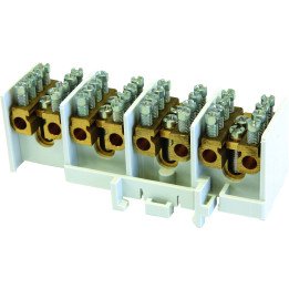 HLAK termināls bloks 25 A 4 poli 4×16 mm