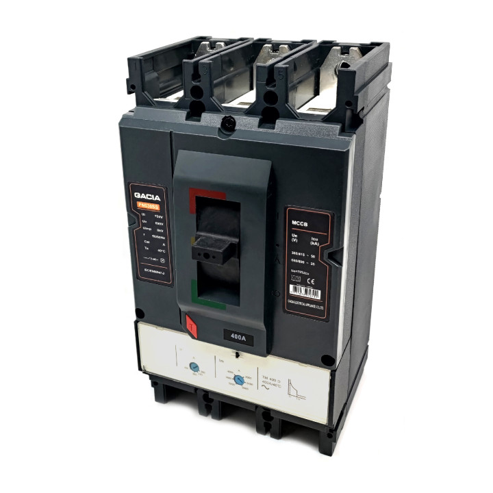 PN630 3P 400A electronic molded сase сircuit breaker
