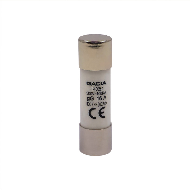 14x51 gG 16A cylindrical fuse link 500VAC