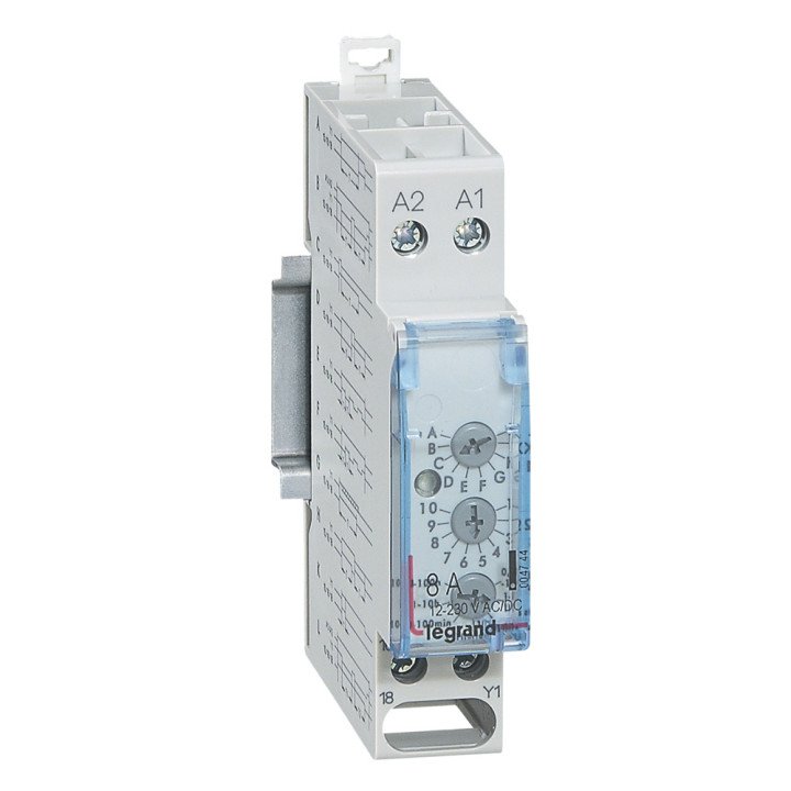 Time delay relay - multifunction - 8 A - 250 V - Lexic
