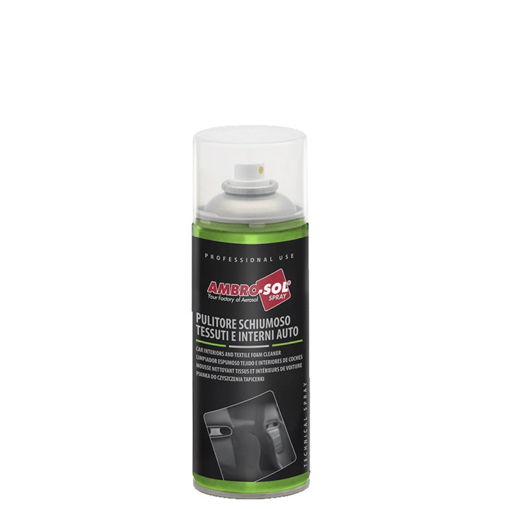 Auton sisätilojen ja tekstiilivaahtopuhdistusaine 400 ml