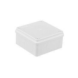 S-BOX коробка IP65, 100×100×50mm, белая