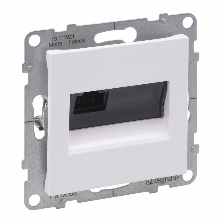 SUNO RJ45 socket category 6 UTP white