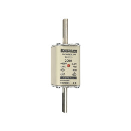 NH fuse-link gG, 500VAC, size 2, 200A double indicator/live tags
