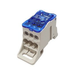 DT160 distribution block 160A in in 1x70mm2, 1x16mm2; out 6x16mm2