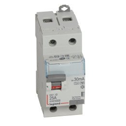 RCD DX-ID - 2P - 230 V - 25 A - 30 mA - Hpi type
