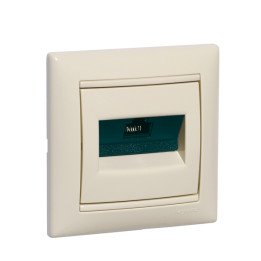 PRISE RJ45 CAT5E UTP IVOIRE 1 SORTIE