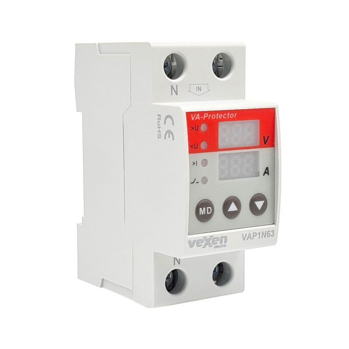 VAP1N63 цифровое реле защиты 63A AC230V