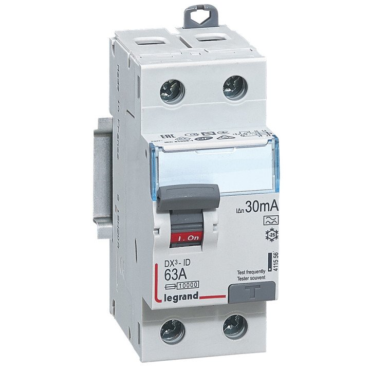 Legrand DX-ID RCCB 2P 63A 30mA