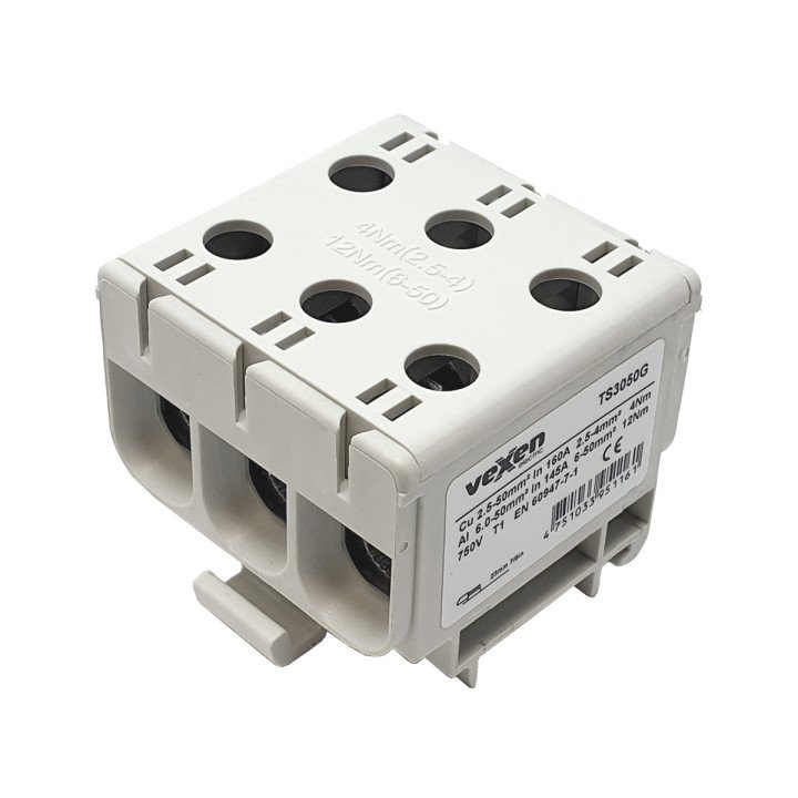 VEXEN TS3050G L fāzes klemmbloks 2,5-50mm²