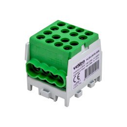 HLAK terminal Al/CU 2x25-6x16mm - green