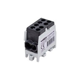 VEXEN HLAK клемма Al/CU, 2x25-2x16мм, черная