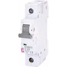 Miniature circuit breaker, ETIMAT 6 1p C25