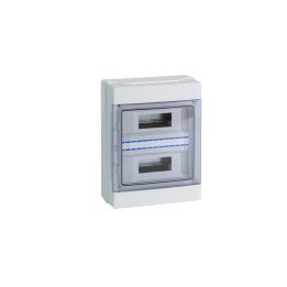 Distribution boards surface 36 modules with clamps (N+PE) IP65