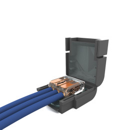 ShellBox герметичная коробка IPX8 3-контактная Wago 0.2-4mm²