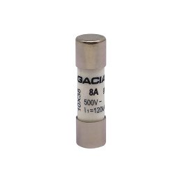 10x38 gG 8A cylindrical fuse link 500VAC