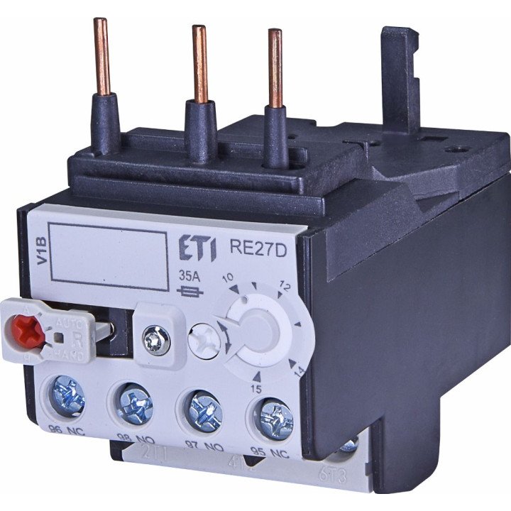 Thermal overload relay, RE27D-15