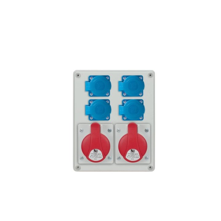 R-BOX 240 distribution board 2x16A/5p 4x230V IP44