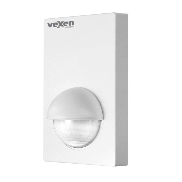 ALIO MS-180-12CW Motion detector, wall mounted, 180 degree, 12m radius, IP44, 1200W