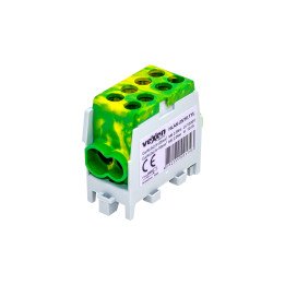 Клеммная колодка HLAK Al/CU 2x25-2x16mm желтая