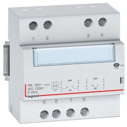 Legrand RX3 трансформатор безопасности 230V/24-12V 63VA
