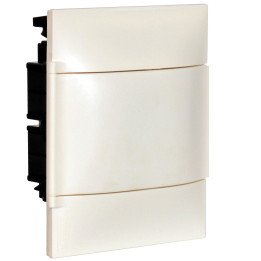 Legrand Practibox S 4M reģipši, baltas durvis