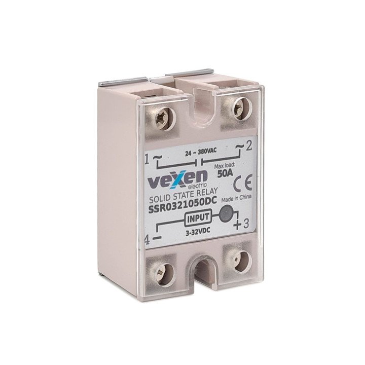 VEXEN SSR реле 1NO 50A 3-32VDC