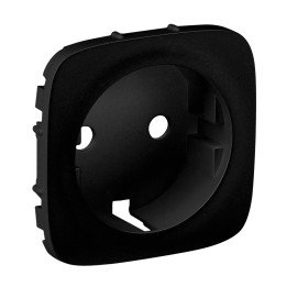 Valena Allure rozetes plate 2P+E, melna