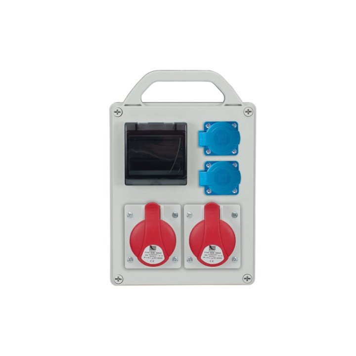 R-BOX 240 distribution board 2x16A/5p 2x230V 4 modues IP44
