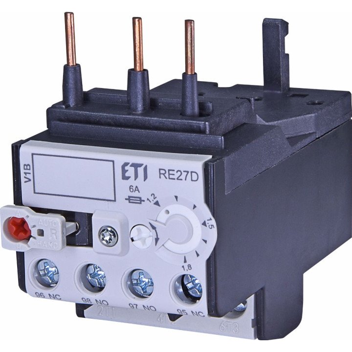 Thermal overload relay, RE27D-1,8