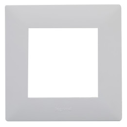 1-GANG PLATE WHITE